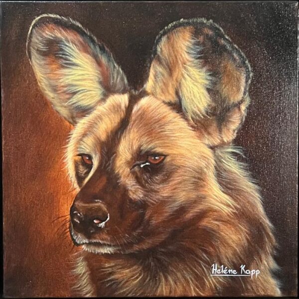 Fine Art by Helene Kapp Wilddogs